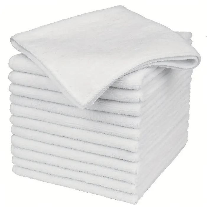 PAÑO DE MICROFIBRA COLOR BLANCO